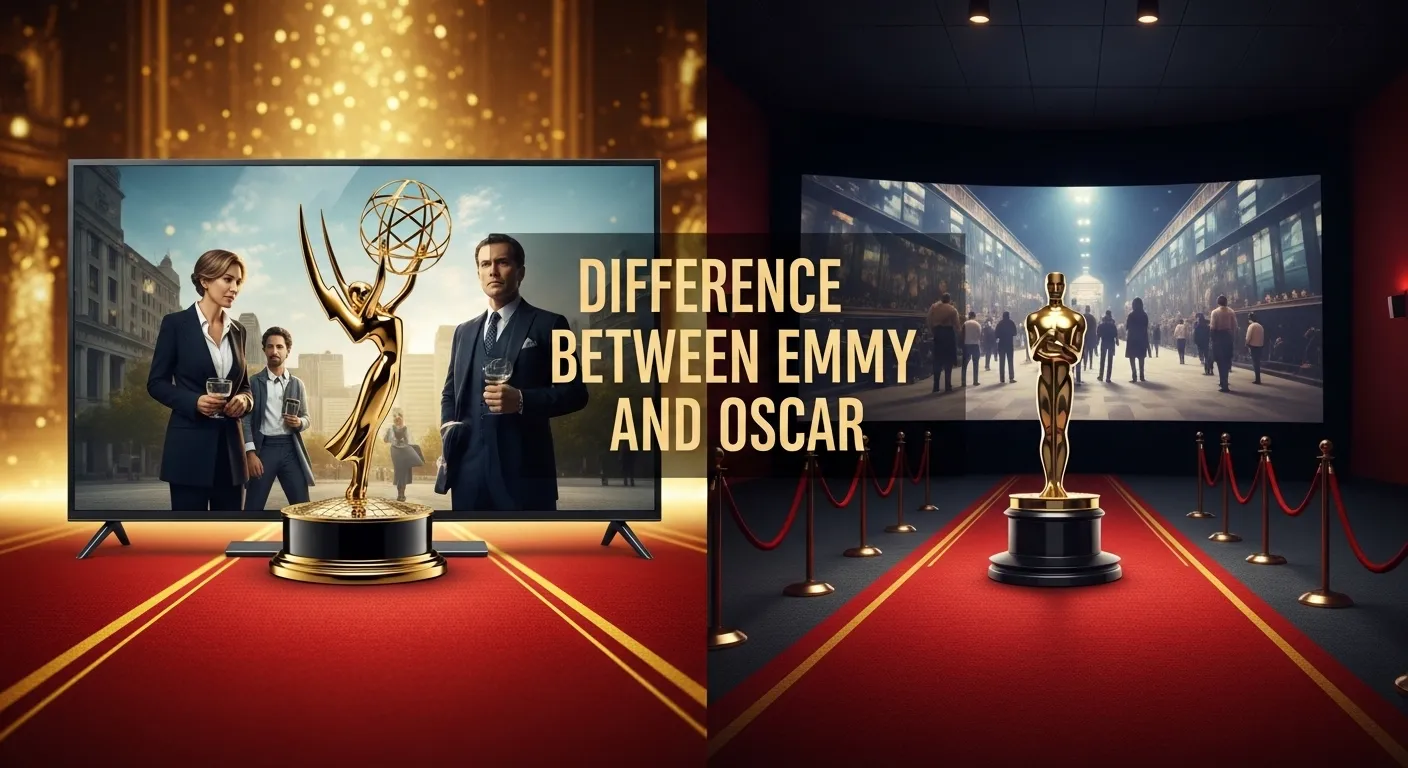 Difference between emmy and oscar