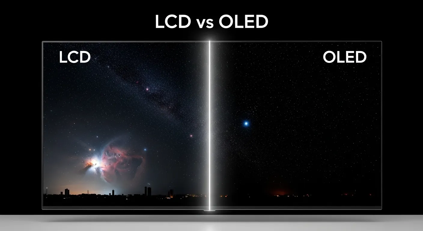 Difference between lcd and oled