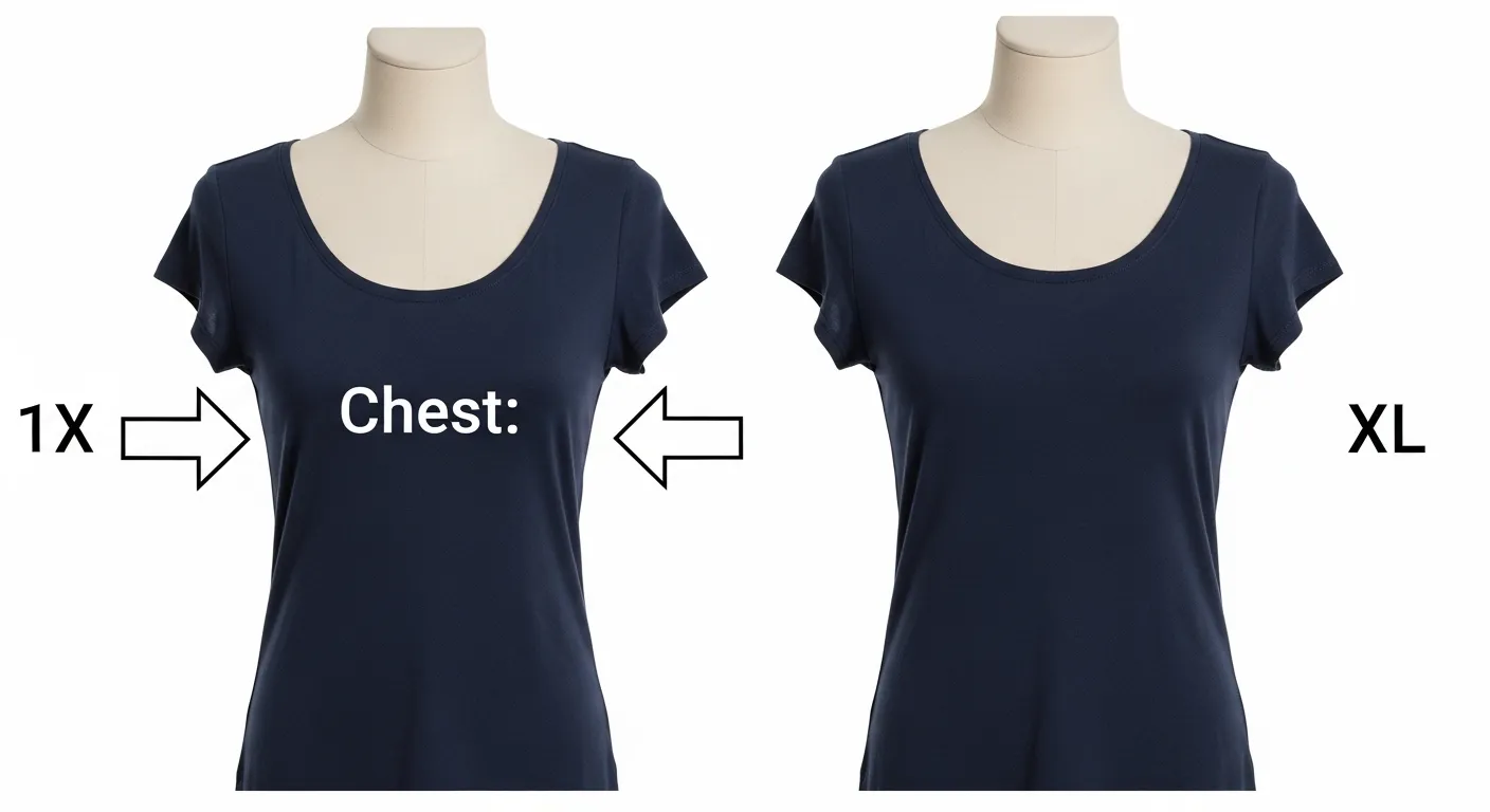 Difference Between 1X and XL