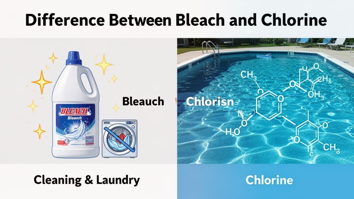 Difference Between Bleach and Chlorine
