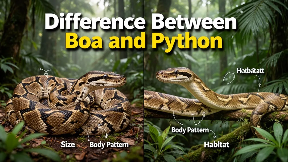 Difference Between Boa and Python