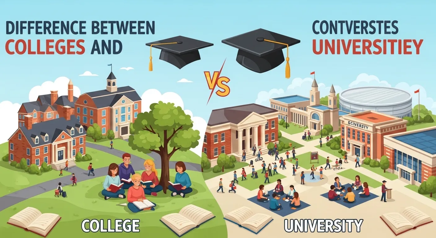 Difference Between Colleges and Universities
