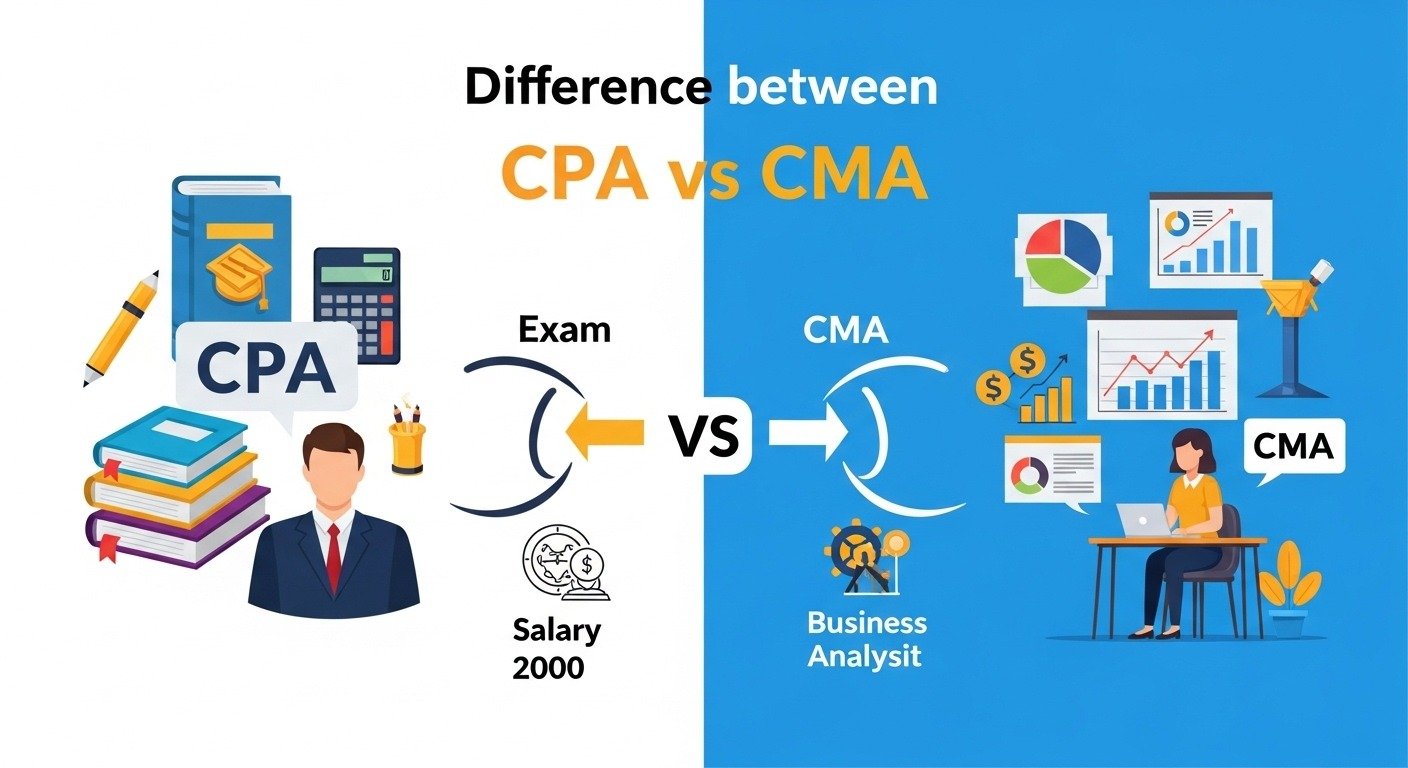 Difference between CPA vs CMA