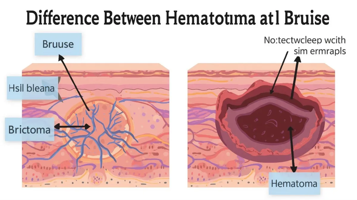 Difference Between Hematoma and Bruise