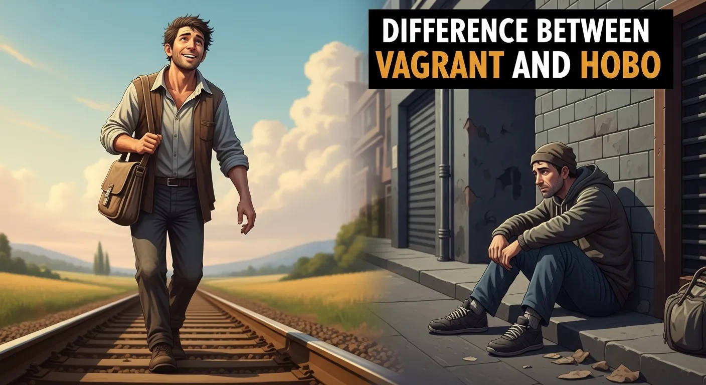 difference between vagrant and hobo