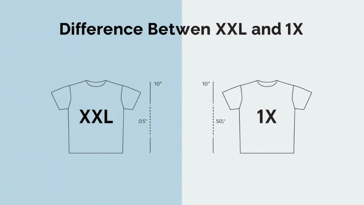 Difference Between XXL and 1X