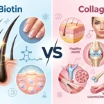 Difference Between Biotin and Collagen
